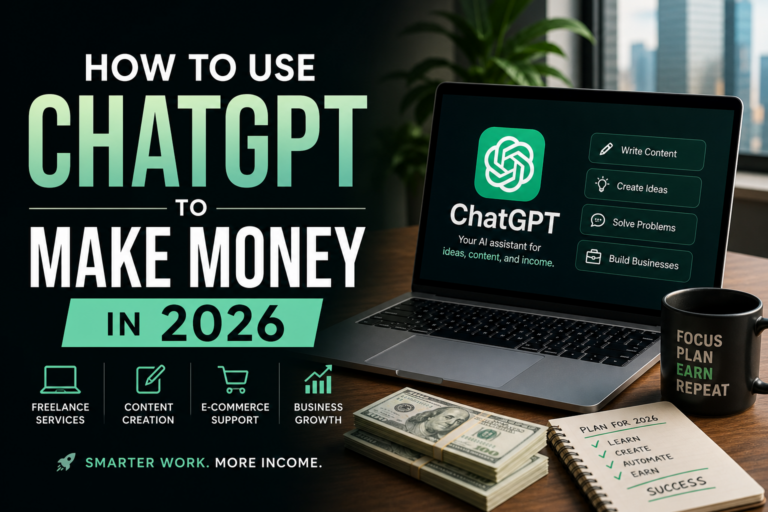 How to Use ChatGPT to Make Money in 2026