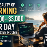 Reality of Earning $1,000–$3,000 Per Day in Passive Income with High-Ticket, AI-Assisted Online Businesses in 2026